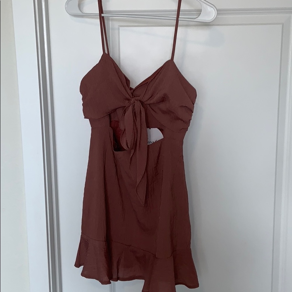 Muave-colored Dress